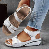 Janet | Orthopedic Comfort Flex Sandals – White | The Bellemont Sisters Australia