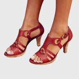 Carla | Orthopedic Heels – Scarlet Red | The Bellemont Sisters Australia