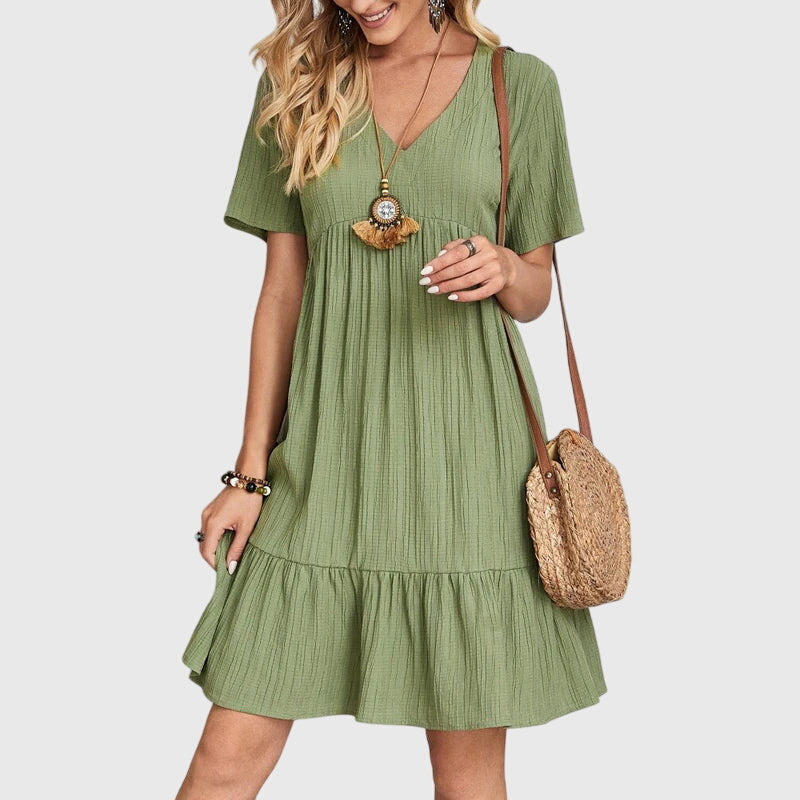 Jasmine | Elegant Flattering Dress – Green | The Bellemont Sisters Australia