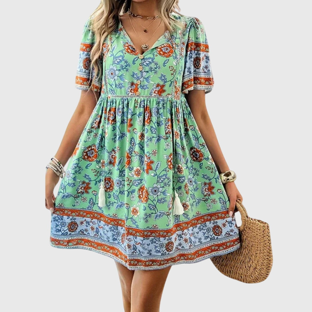 Aurora - Elegant Dress – Green | The Bellemont Sisters Australia