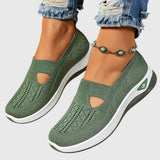 Emely | Orthopedic Slip-On Shoes – Green | The Bellemont Sisters Australia