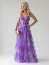 Isel™ Soft Wrap Maxi Dress – Purple | The Bellemont Sisters Australia
