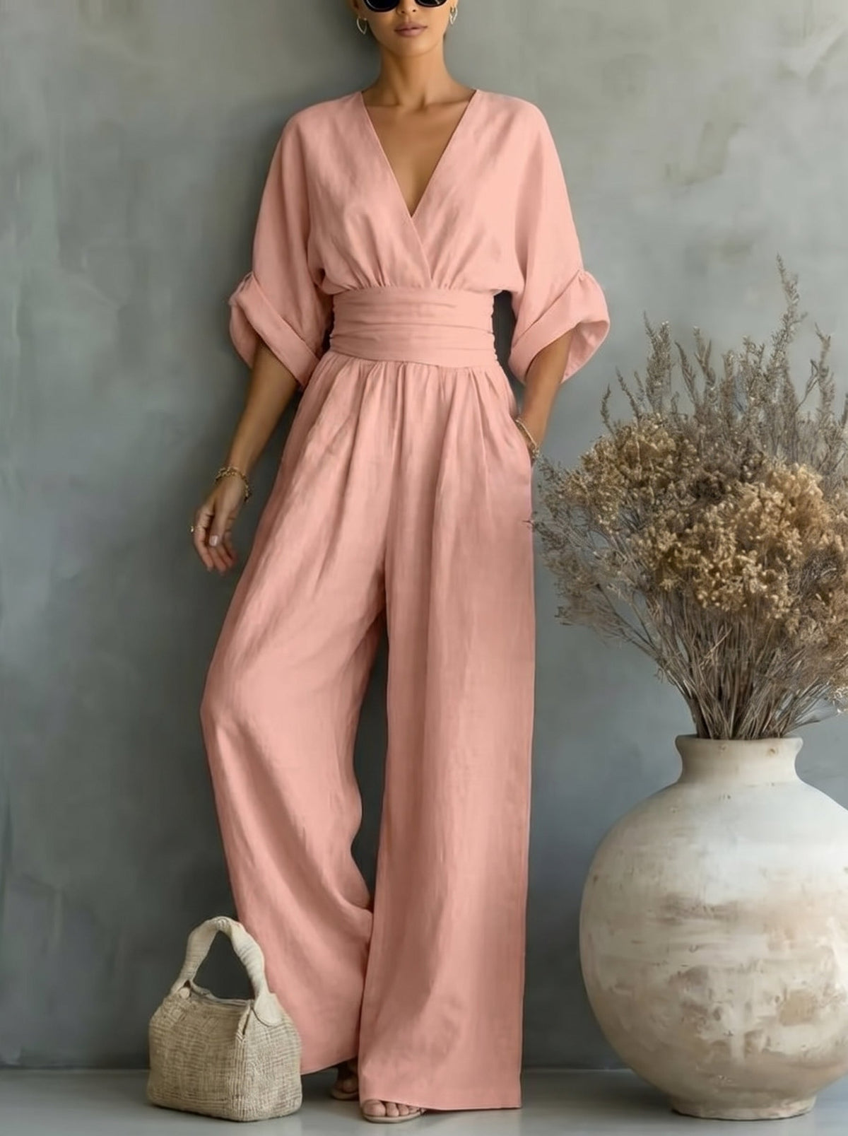 Fontella™ Elegant Jumpsuit | The Bellemont Sisters Australia