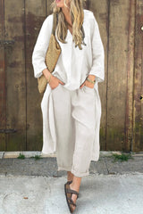 Carolyn™ Chic and Comfortable Set – White | The Bellemont Sisters Australia