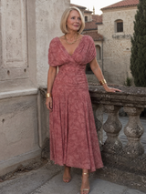 Calen™ Off Shoulder Flow Midi Dress | The Bellemont Sisters Australia