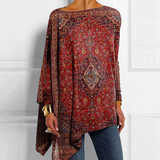 Presley | Graceful Boatneck Top – Burgundy | The Bellemont Sisters Australia