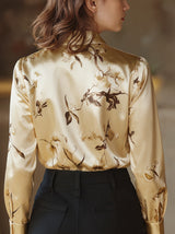 Monique™ Elegant Satin Blouse | The Bellemont Sisters Australia