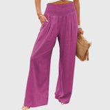 Julie - Airy And Elegant Pants – Pink | The Bellemont Sisters Australia