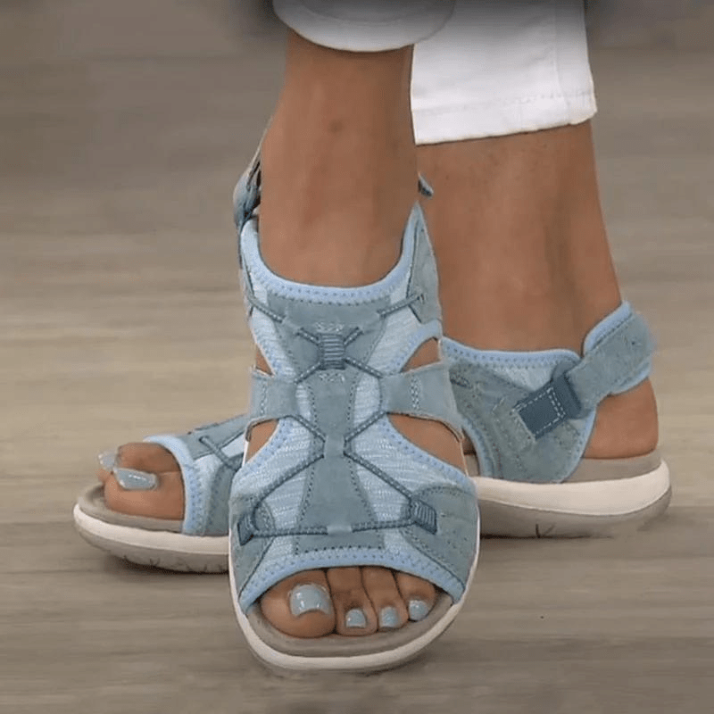 Sandro | Coastal Sandals – Blue | The Bellemont Sisters Australia