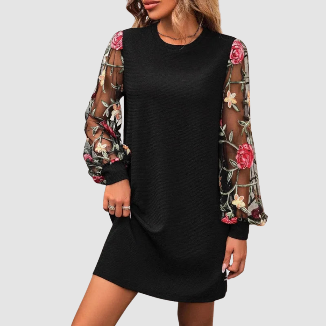 Shara™ Lace Long Sleeve Dress | The Bellemont Sisters Australia