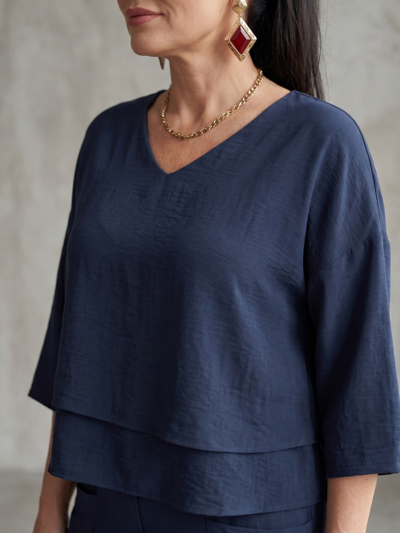 River | Layered Top Wide Leg Set | The Bellemont Sisters Australia