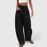 Camrynnne | Comfortable Pants – Black | The Bellemont Sisters Australia
