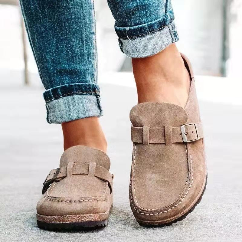 Lorvine | Orthopedic Slip-Ons – Khaki | The Bellemont Sisters Australia