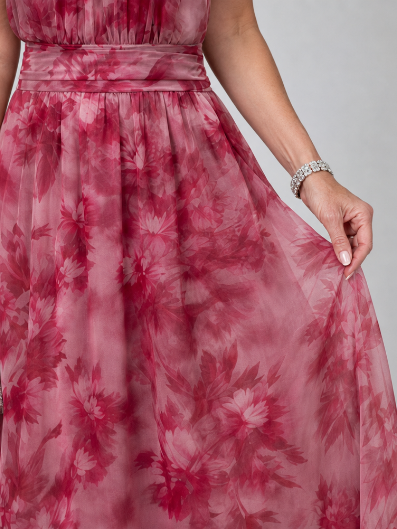 Avien™ Soft Halter Neck Midi Dress | The Bellemont Sisters Australia
