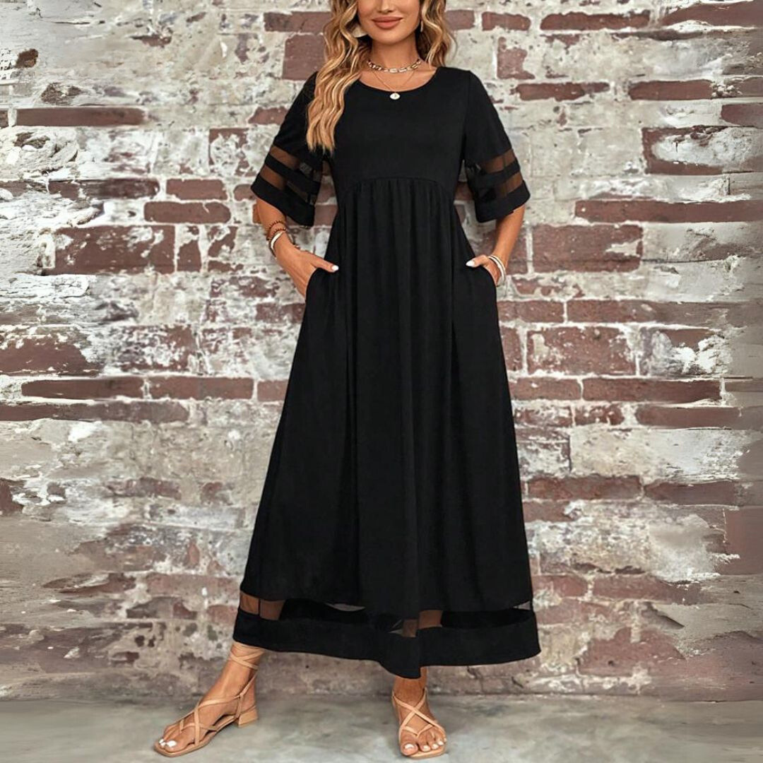 Aubrey™ | Flattering Tummy-Smoothing Midi Dress | The Bellemont Sisters Australia