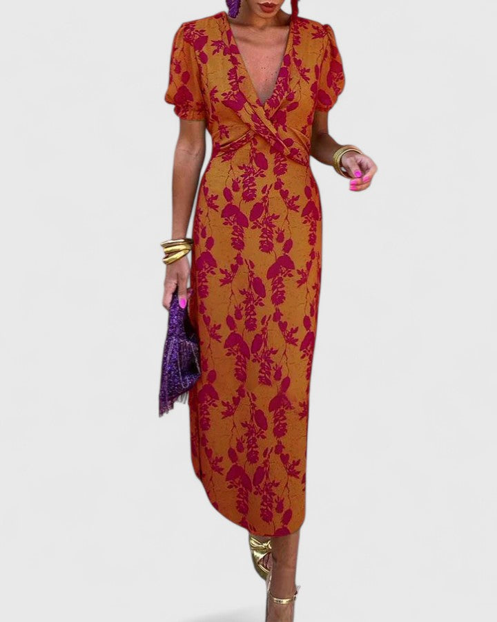 Persephone | Elegant Dress – Red | The Bellemont Sisters Australia