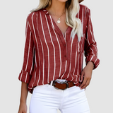 Lilac™ Stylish Casual Blouse – Red | The Bellemont Sisters Australia