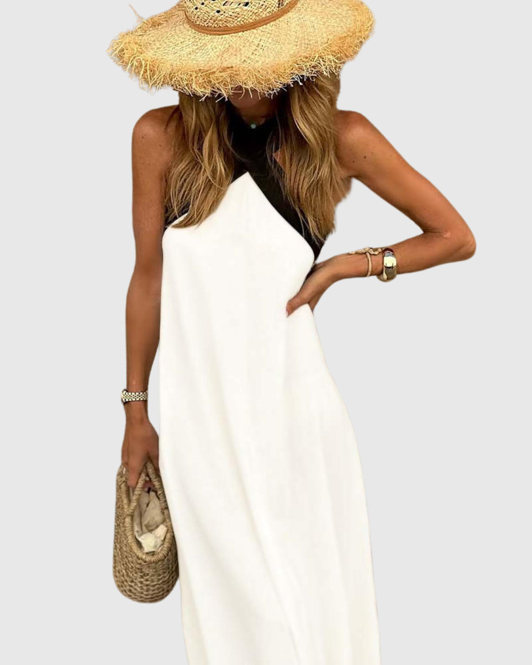 Orella | Cross-Neck Dress | The Bellemont Sisters Australia