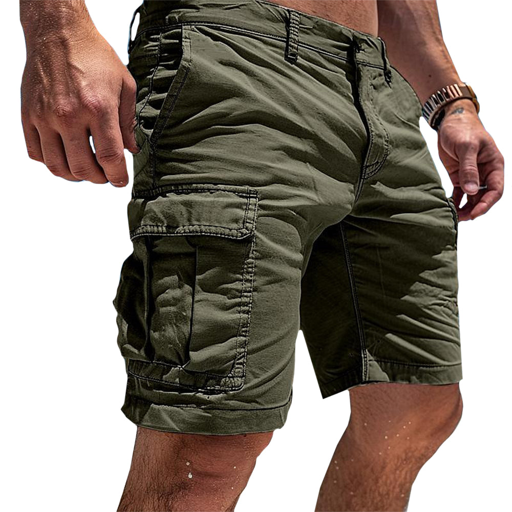 Callum | Classic Cargo Utility Shorts – Dark Green | The Bellemont Sisters Australia