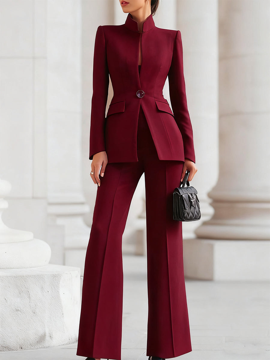 Danica  | Elegant Set – Burgundy | The Bellemont Sisters Australia