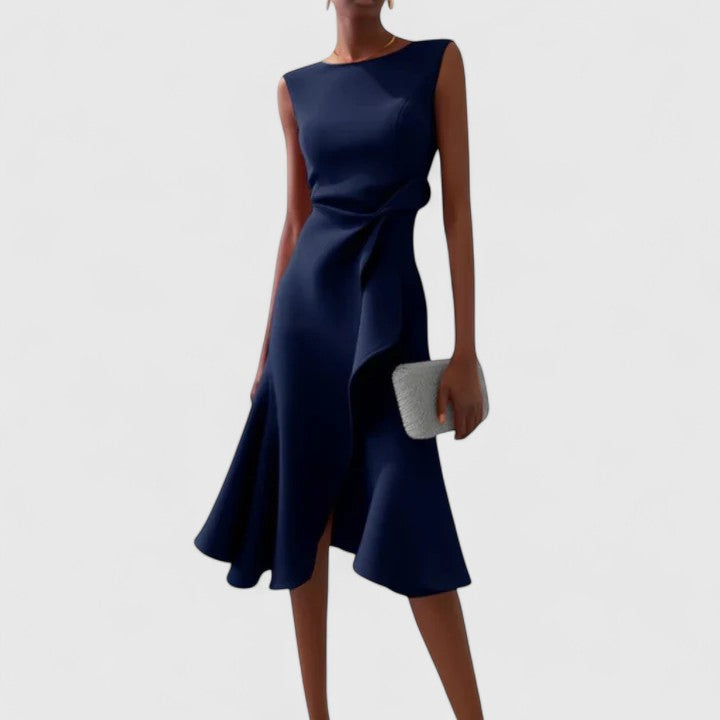 Mish | Sophisticated Dress – Navy Blue | The Bellemont Sisters Australia
