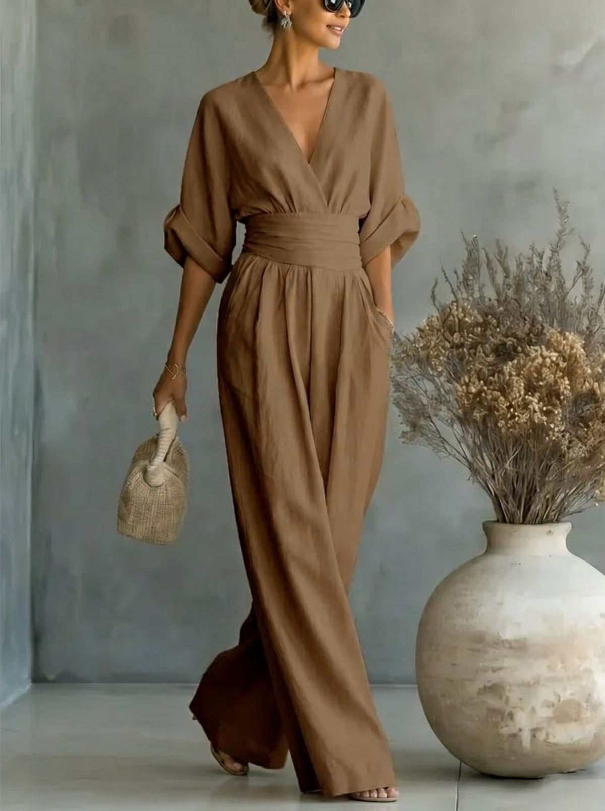 Fontella™ Elegant Jumpsuit | The Bellemont Sisters Australia