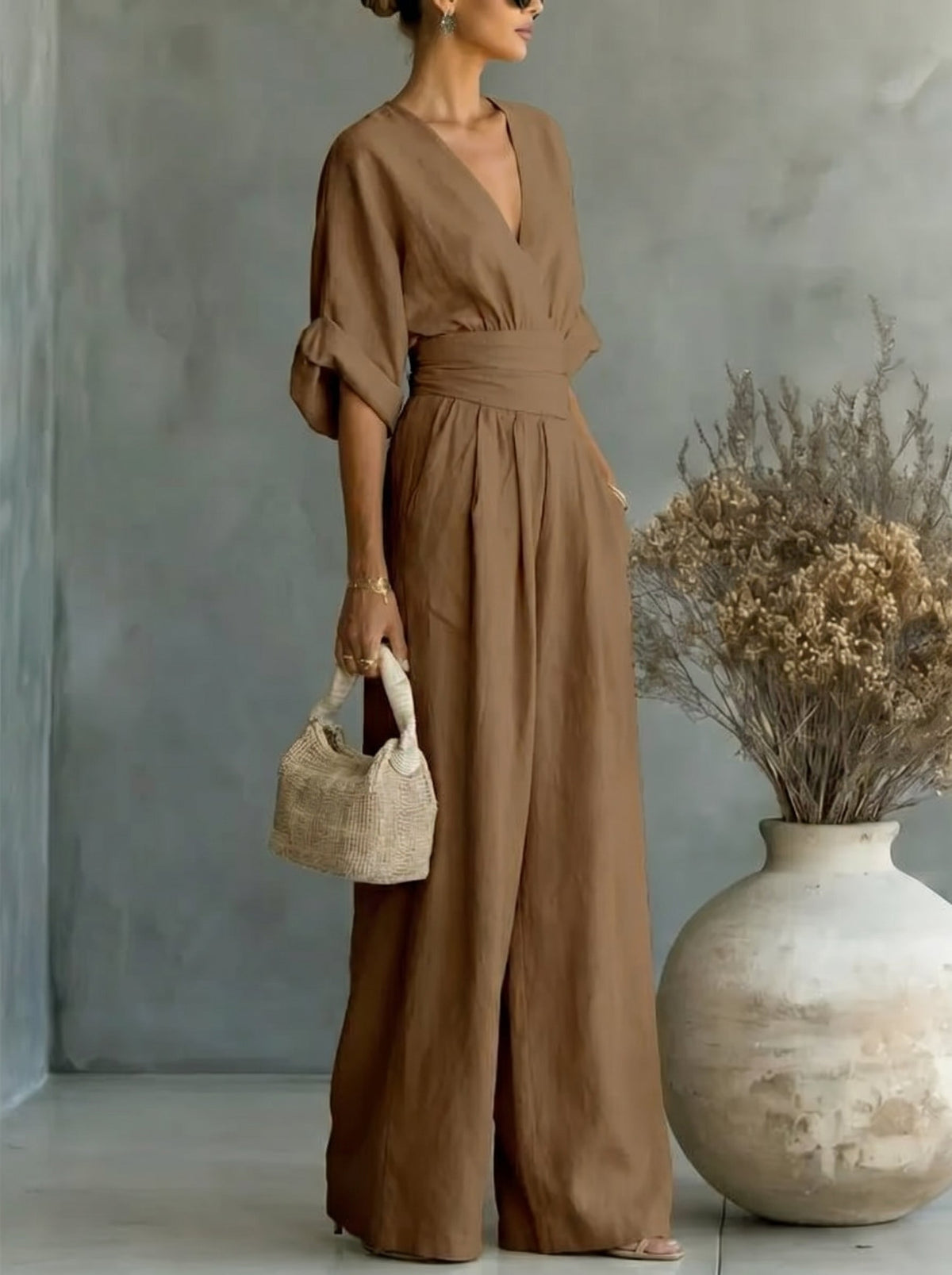 Fontella™ Elegant Jumpsuit | The Bellemont Sisters Australia