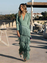 Fringe | Round Dress | The Bellemont Sisters Australia