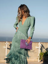 Fringe | Round Dress | The Bellemont Sisters Australia
