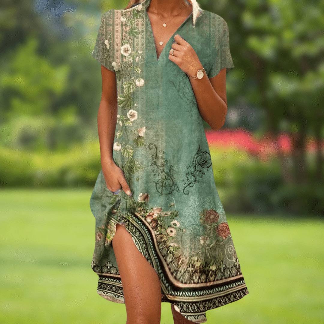 Firi | Chic Elegant Dress – Green (Almost sold out) | The Bellemont Sisters Australia