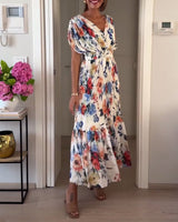 Florelle | Elegant Floral Dress | The Bellemont Sisters Australia