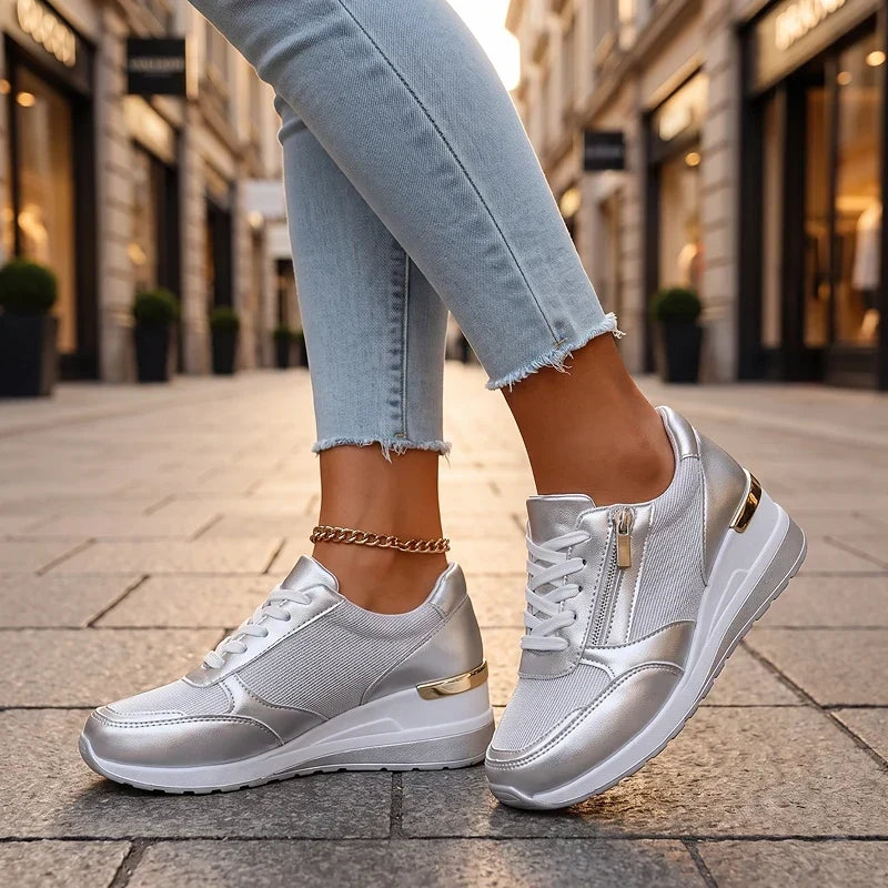 Bijou Wedge Sneakers | The Bellemont Sisters Australia