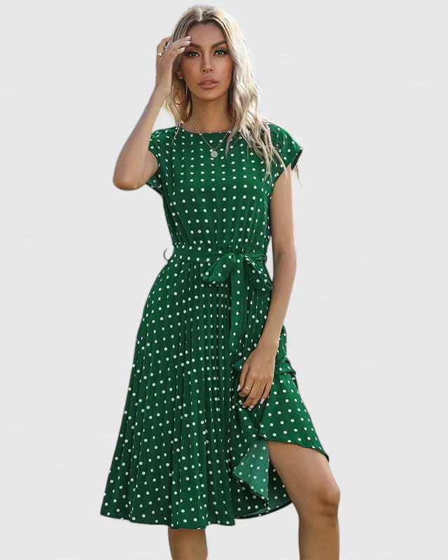 Allyzhea | Elegant Dress – Green | The Bellemont Sisters Australia