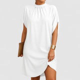 Larissa | Elegant Dress – White | The Bellemont Sisters Australia