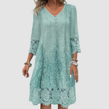 Jacquelin™ Elegant Lace Dress – Green | The Bellemont Sisters Australia