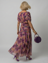 Calen™ Off Shoulder Flow Midi Dress | The Bellemont Sisters Australia