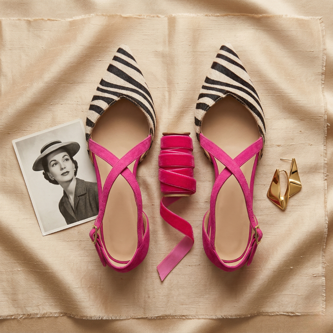 Fern - Ballet Flats with Straps | The Bellemont Sisters Australia