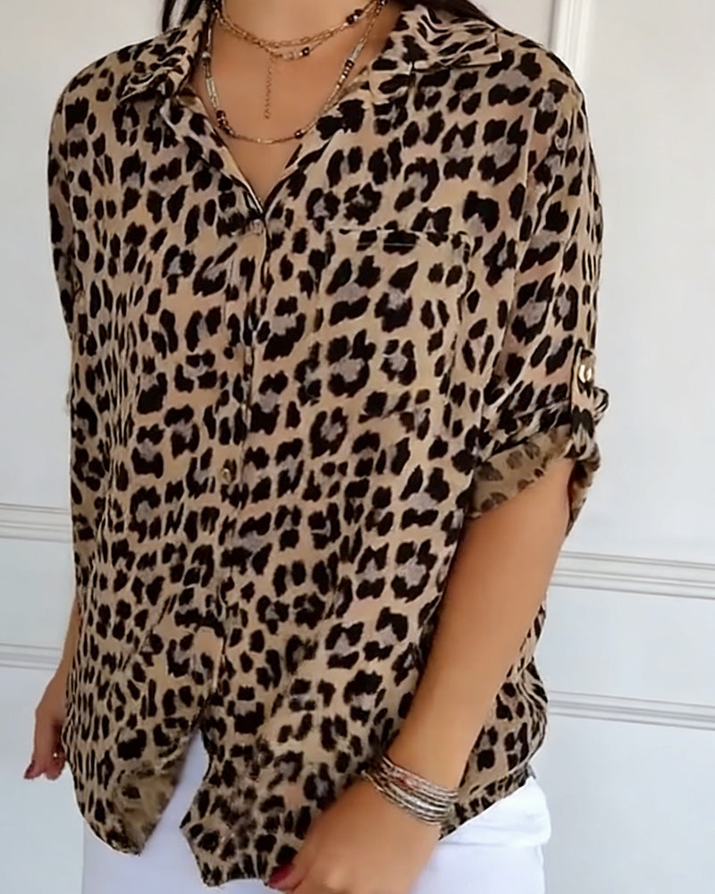 Susan | Fashion Blouses with Leopard Print | The Bellemont Sisters Australia
