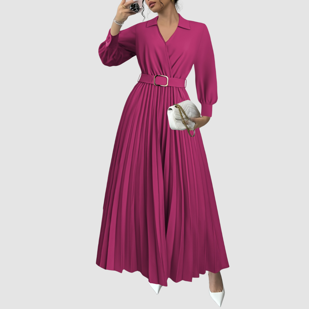 Margot Lane | Everyday Elegance Dress – Fuchsia | The Bellemont Sisters Australia