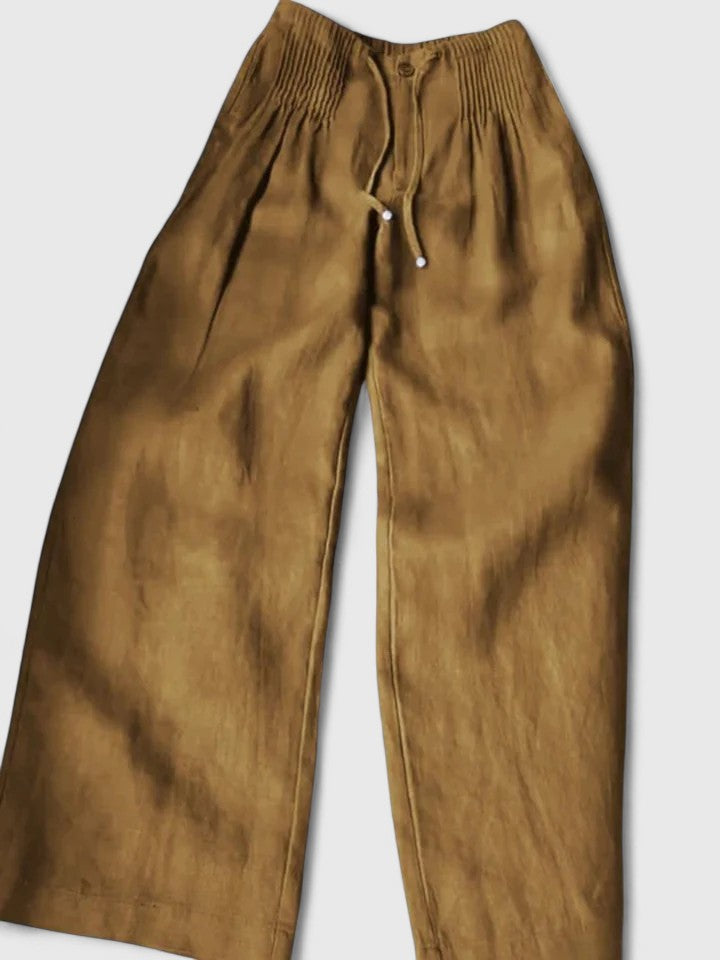 Saree | Comfortable Pants – Khaki | The Bellemont Sisters Australia