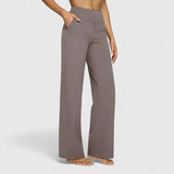 Ame | Elegant Pants – Taupe | The Bellemont Sisters Australia