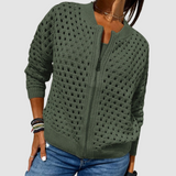 Desiree™ - Premium Knitted Cardigan – Green | The Bellemont Sisters Australia