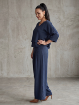 River | Layered Top Wide Leg Set | The Bellemont Sisters Australia