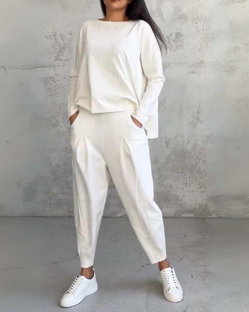 Jackquelin™ Elegant Lounge Set – White | The Bellemont Sisters Australia