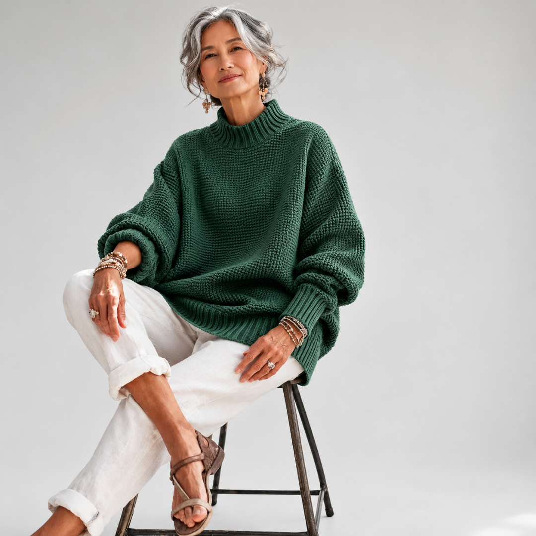 Barbara™ Relaxed Knit Sweater | The Bellemont Sisters Australia