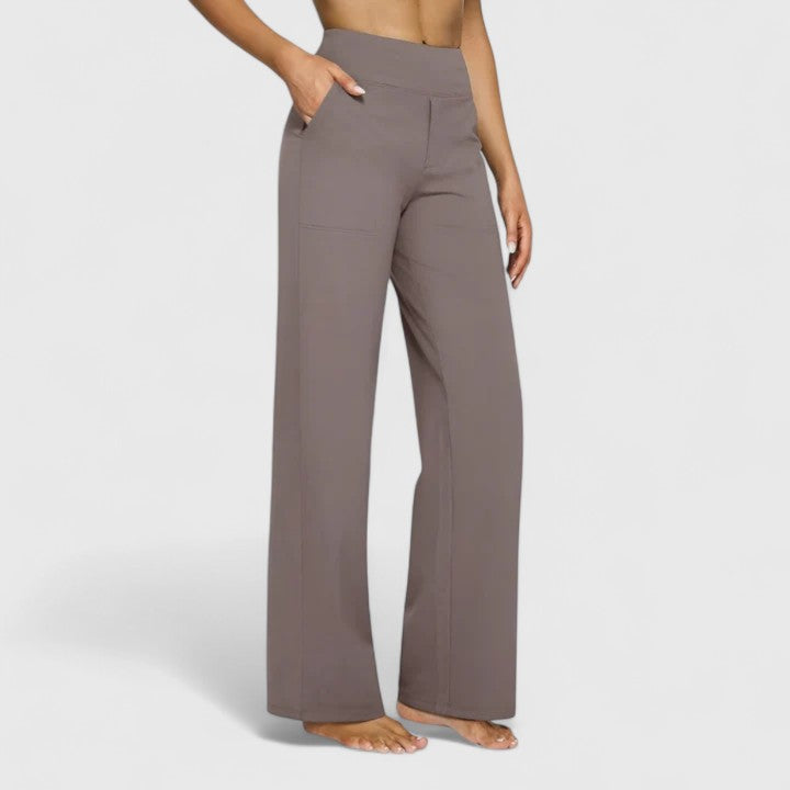 Hilary | Sophisticated Pants – Taupe | The Bellemont Sisters Australia