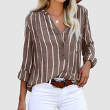 Lilac™ Stylish Casual Blouse – Brown | The Bellemont Sisters Australia