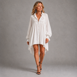 Anastasia™ | Lace Shirt Mini Dress | The Bellemont Sisters Australia