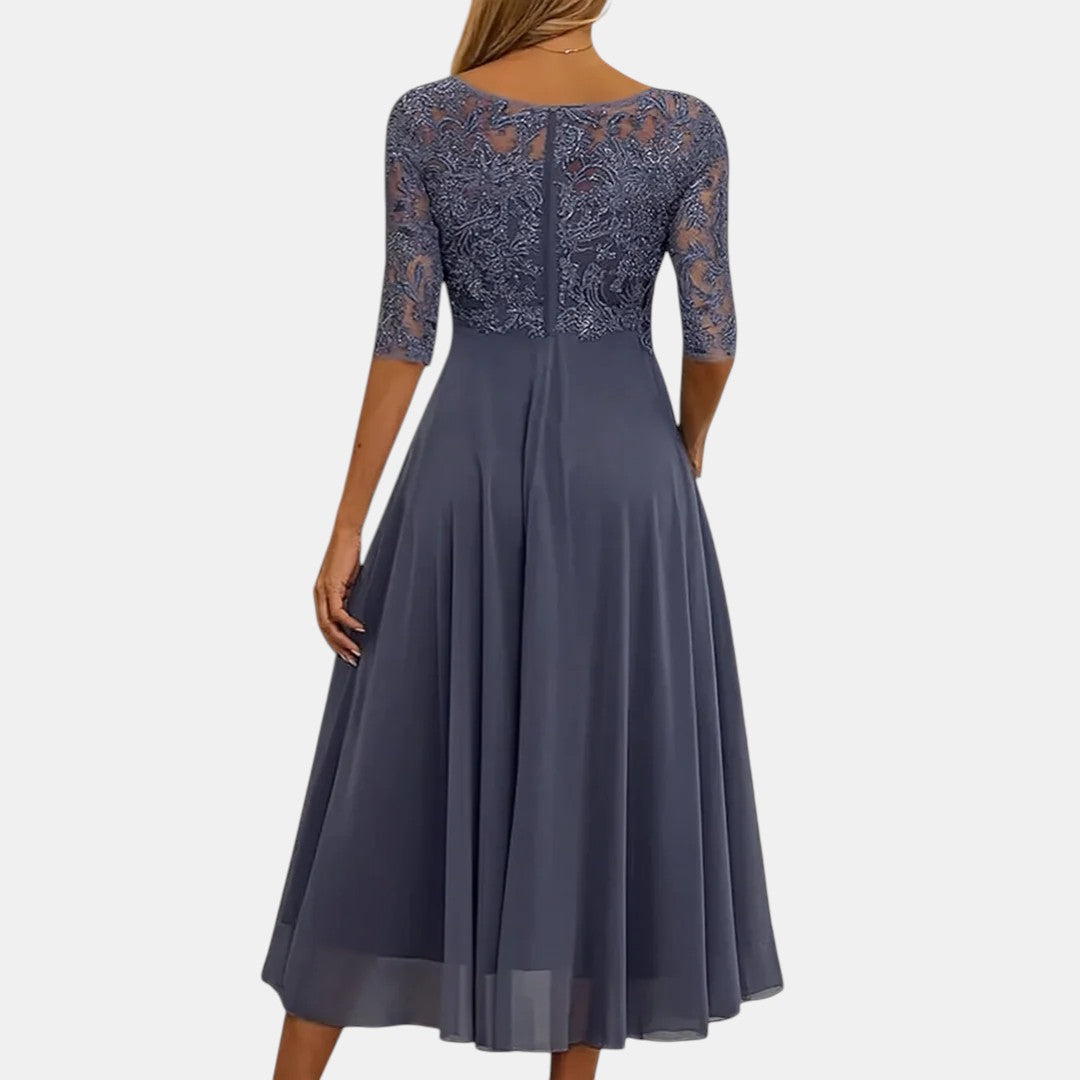 Rubi™ Elegant Lace Dress | The Bellemont Sisters Australia