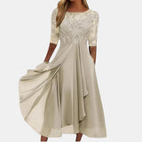 Rubi™ Elegant Lace Dress – Cream | The Bellemont Sisters Australia